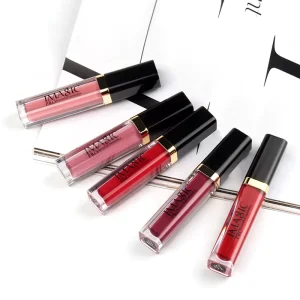 Vegan Liquid Lipstick Waterproof 24-Hour Long-Lasting Velvet Matte Lip Color