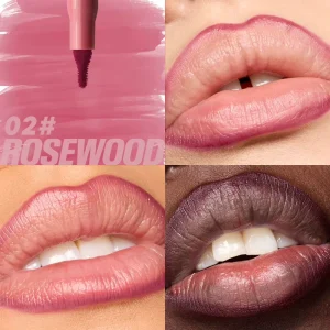Vegan Mineral Waterproof Matte Pencil Lip Liner Lipstick