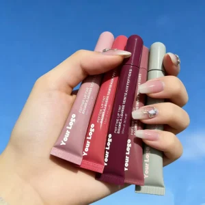 Vegan Shea Butter Peptide Lip Oil and Lip Balm Gloss