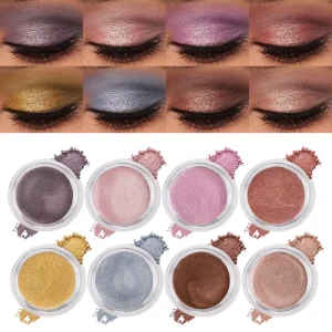 Vegan Waterproof Shimmer Mermaid Glitter Eyeshadow Powder