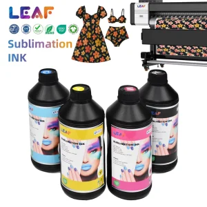 Vibrant Textile Printing Ink 1L Fluorescent Sublimation Dye Ink for T-Shirt and Apparel Customization