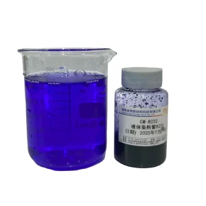 Violet Liquid Dye 8232 Azo-Free for Leather and Coating Pigments