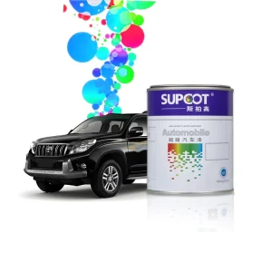 W0147 1K Black Finished Car Paint Color Code 205 Single Component Easy to Apply High Gloss Mirror Effect Car Repair Paint