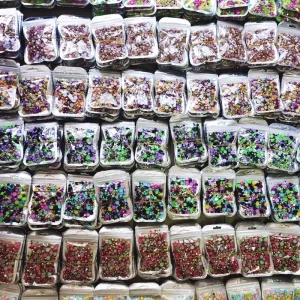 WHATSTONE Resin Stone Beads Bling Crystal For Tumbler DIY Plastic Mixpearlllooseestone Flatback Customized Color 30g 1500pcs 5mm