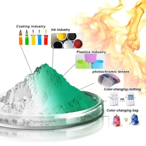 WS4010 Thermochromic Pigment Green and Colorless Paint for Various Purposes