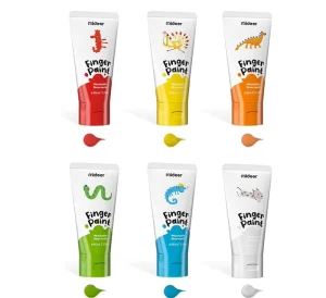 Washable Finger Painting Watercolor Set for Kids