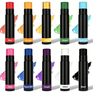 Washable Oil-Based Face Painting Sticks and Crayons for Children