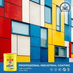 Water-Based Alkyd Topcoat Paint, Various Colors, Anti-Corrosion Finish for Steel Structures and Metal