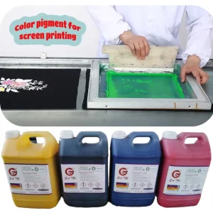 Water-Based Black Textile Pigment for Screen Printing