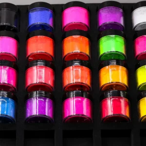Water Based Color Pigment UV Fluorescent Powder for Paints Printing