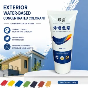 Water Based Concentrated Pigment Paste High Strength Colorant for Exterior Wall Paint and Coatings