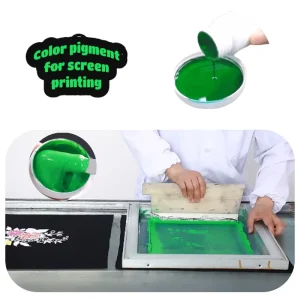 Water-Based High-Fastness Green Pigment for Silk Screen Printing
