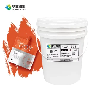 Water-Based Ink with Gloss, Bright Colors, and Adhesion