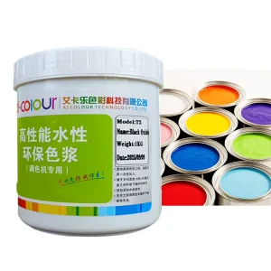 Water-Based Liquid Golden Pigment Paste for Screen Printing