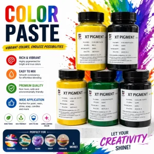 Water Based Pigment Red Yellow Black Blue Pigment for Paints Inks Textile Printing Series Liquid Color Paste