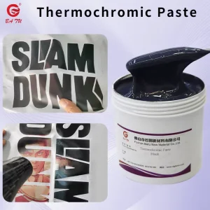 Water Based Thermochromic Pigment for Ink for Screen Printing on Garments Eco Friendly Paste Textile for Ink