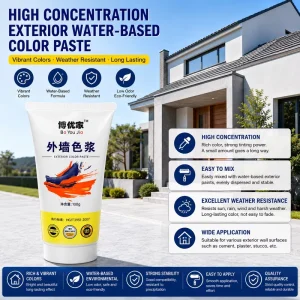 Water Based Universal Pigment Paste High Concentration Colorant for Interior and Exterior Wall Paint