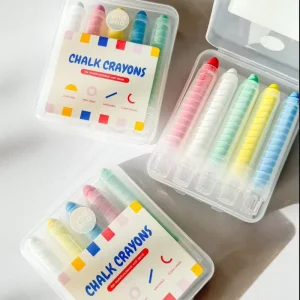 Water Soluble Dustless Chalk Colored Washable Colorful Kids Chalkboard Drawing Writing Educational Tool Graffiti WSChalk