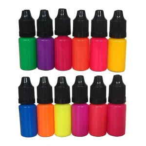 Water based Fluorescent Color Paste Neon Liquid Pigment for Waterborne Paint Leather Ink