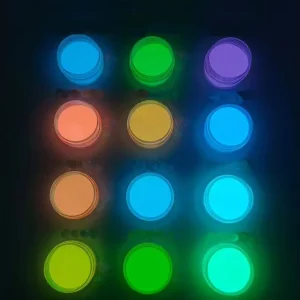 Water proof UV Strontium Aluminate Luminous Pigment Fluorescent Glow in the Dark Powder Photoluminescent Paint