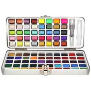 Watercolor Half Pans Water Color Paintings