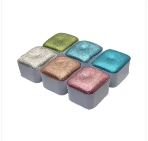 Watercolor Pigment Gold Bronze Metallic Mirror Powder Glitter Mica Powder Chrome Pearl Pigment