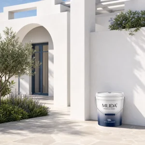 Waterproof Elastic Exterior Wall Coating Crack-Resistant Moisture-Proof Weather-Resistant for Building Facades Custom Color
