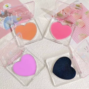 Waterproof High-Pigment Matte and Shimmer Single Blush Palette