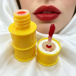 Waterproof Long Lasting High Pigment Oil Infused Glossy Lip Balm Moisturizing Lip Tint Cream Lip Gloss