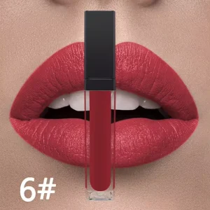 Waterproof Matte Lipstick and Long-Lasting Lip Gloss