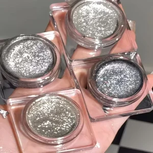 Waterproof Multi Tone Metallic Shimmer Glitter Loose Eyeshadow Pigment Powder for All Skin Tones Makeup