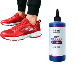 Wear Resistant Leather Dye Running Shoe Paint for Long Lasting Color Retention Leather Sneaker Paint