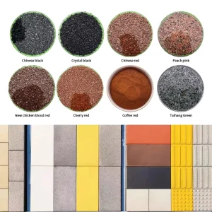 Wear-Resistant Waterproof Colored Sand for Road Marking