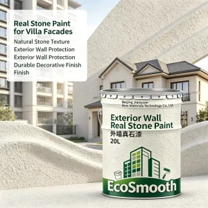 Weather-Resistant Exterior Wall Real Stone Paint UV-Resistant Anti-Aging Emulsion-Based Alkali-Resistant Coating