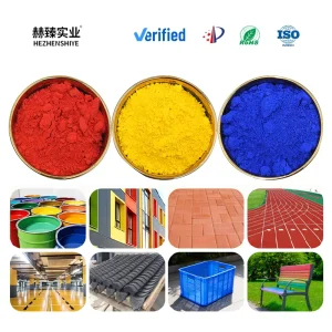 Weather Resistant Fade Resistant Oxide Pigment for Exterior Wall Paint Production