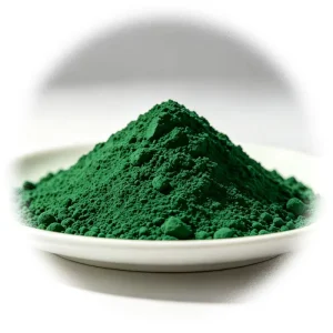 Weather-Resistant Iron Oxide Green Pigment (Fe2O3), 1kg, for Ink, Coating, and Leather Coloring