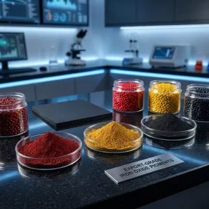 Weather-Resistant Iron Oxide Inorganic Pigment Powder for Coatings and Paint Lightfast Ferric Oxide Pigment