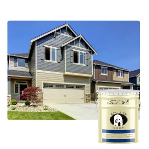 Weather-Resistant Natural Real Stone Paint for Residential Building Exterior Wall Coating