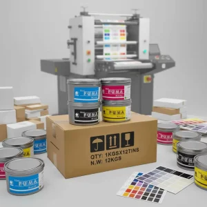 Weather Resistant Offset Printing Ink UV ProofHigh Quality Sheet Fed Offset Ink Soy Based Low Odor High Concentration CMYK Ink