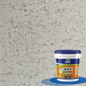 Weatherproof Coarse-Sand Textured Paint Anti-Cracking Elastic Coating for Exterior Walls