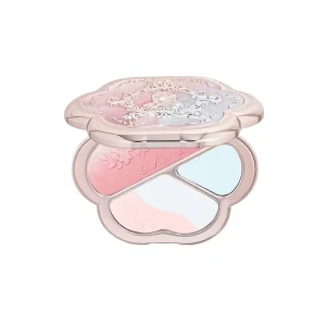 Western Antique Waterproof 4-Color Eyeshadow and Blush Palette