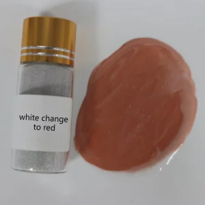 White Change to Red Cosmetics Grade Micro High Concentration Pigment Encapsule Sphere Can Encapsualte Active Ingredients