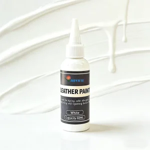 White Leather Paint for Faded and Discolored Leather Shoes Clothes and Bags