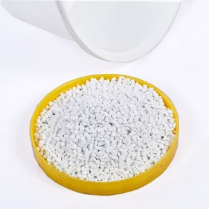 White Masterbatch PE Carrier for Film Blowing and Mold Injection Without CaCO3