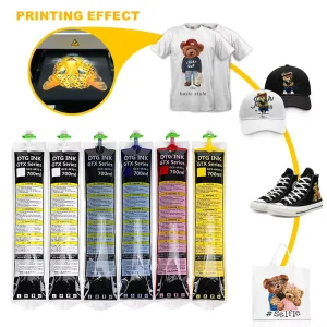 Winnerjet 700ml Direct to Garment DTG Ink Bag with Chip for Brother GTX Pro R2R Printing System