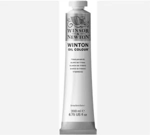 Winsor&Newton Artist 55 colors Winton Oil Colour 200ml Great Coverage High Saturation Paint