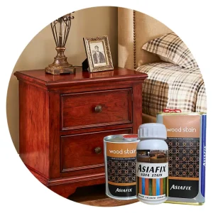 Wood Grain Furniture Paint with Tools All in One Paint No Prime No Varnish Outdoor & Indoor Wood Stain Paint for Furniture