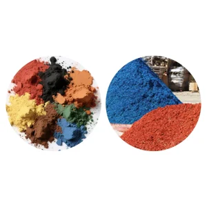 Wood Much Ferric Oxide Dyes Iron Oxide Pigment Red 130 Colorant for Wood Mulch