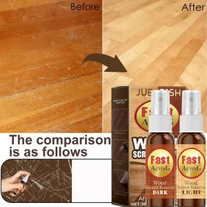 Wood Scratch Cover 60ml Furniture and Floor Repair Spray Set