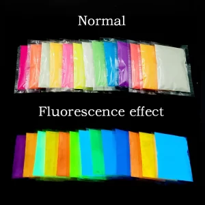 Xucai Glow in Dark Pigment Powder Luminous Neon Color Nail Art Resin Epoxy Craft Party Decoration Bulk